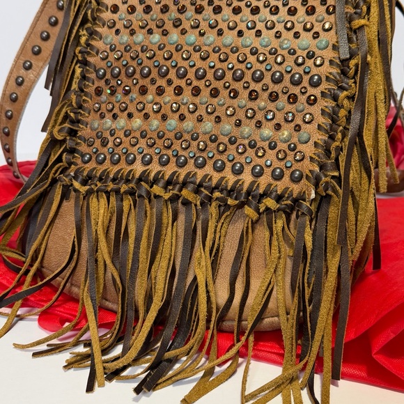 Kurtmen Studded Fringe Bag - Picture 2 of 10